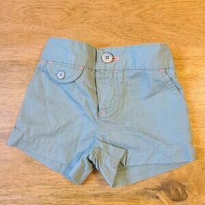 Carters 3 Month Teal Pink Seam Shorts
